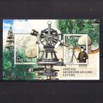 telescoop astronomie Letland 2011 blokje postfris, Postzegels en Munten, Postzegels | Thematische zegels, Dier of Natuur, Verzenden