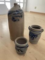 Te koop 3 originele Keulse potten, Antiek en Kunst, Ophalen
