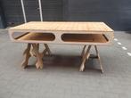 Werkbank op schragen, Ophalen, Gebruikt, 170 cm of meer, Inklapbaar