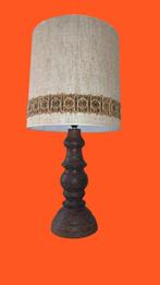 Vintage fat lava tafellamp, kastlamp, groot model, Huis en Inrichting, Lampen | Tafellampen, Metaal, Gebruikt, Minder dan 50 cm