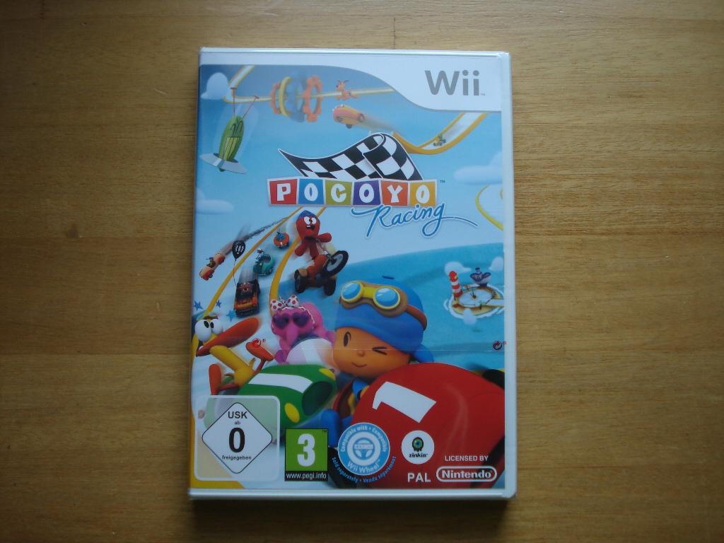 Pocoyo racing wii factory sealed, Nieuw, Ophalen of Verzenden, Sport, 3 spelers of meer