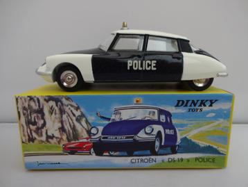Citroen DS19 POLICE nr: 501 van Dinky Toys 1/43 beschikbaar voor biedingen