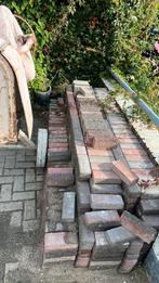 Gratis 9m2 Rood grijze klinkers af te halen!, Tuin en Terras, Ophalen of Verzenden, Gebruikt, Beton, Klinkers