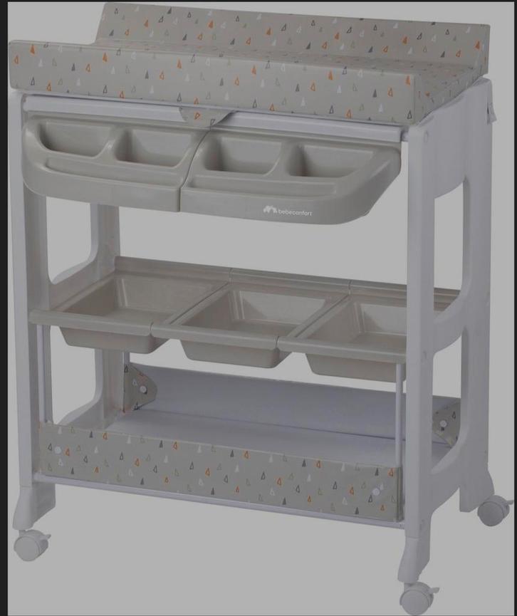 Safety First Commode 2-in-1 Warm Grijs, Kinderen en Baby's, Kinderkamer | Commodes en Kasten, Zo goed als nieuw, Commode, 90 tot 105 cm