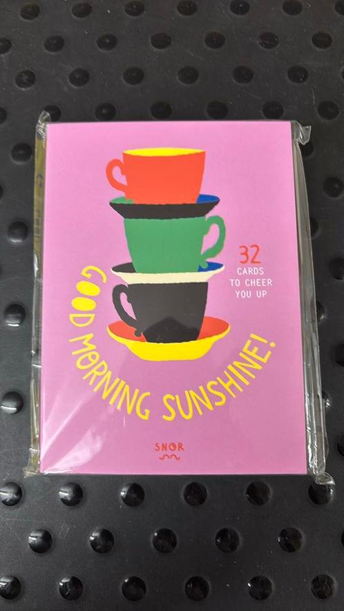 Kaartenboekje Goodmorning sunshine nieuw, Diversen, Wenskaarten, Nieuw, Ophalen of Verzenden