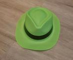 Hoed Neon groen, Kleding | Dames, Carnavalskleding en Feestkleding, Ophalen of Verzenden, Nieuw