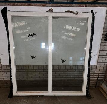 Hardhouten Kozijn HR++ Glas - 180x190cm beschikbaar voor biedingen