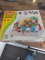 Quercetti Fantacolor Junior Pinnen Spel, Ophalen of Verzenden, Gebruikt, Puzzelen