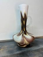Vintage Murano opaline Florence vaas, Ophalen of Verzenden