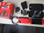 Nintendo Switch Mario Red Edition I.Z.G.S., Ophalen of Verzenden, Zo goed als nieuw, Met 1 controller, Switch Original