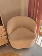 Fauteuil Toulon off white Kwantum (teddystof), Huis en Inrichting, Fauteuils, Ophalen, Zo goed als nieuw