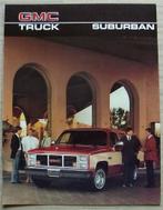 1986 GMC Suburban Brochure USA, Gelezen, Ophalen of Verzenden