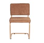 Zuiver Ridge Eetkamerstoel Bouclé Terra Set 2 | €169, nu, Twee, Overige kleuren, Nieuw, Ophalen of Verzenden