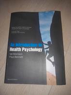 An introduction to health psychology, Boeken, Ophalen, Zo goed als nieuw