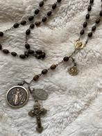 Antieke Rozenkrans religie katholiek Jezus Maria ketting, Ophalen of Verzenden, Gebruikt