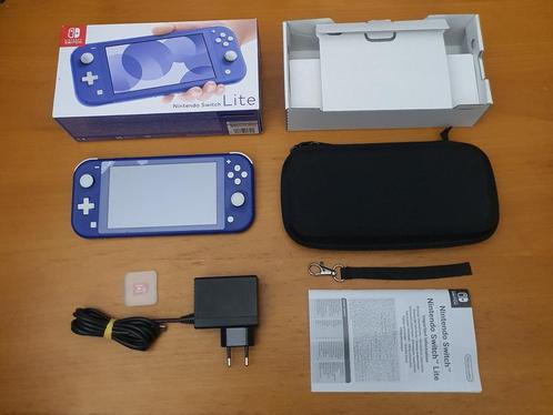 COMPLEET | KRASVRIJ | Nintendo Switch Lite met 128GB MicroSD, Spelcomputers en Games, Spelcomputers | Nintendo Switch Lite, Gebruikt