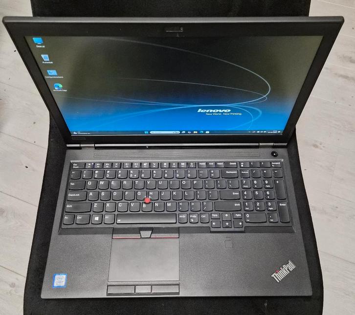 Lenovo ThinkPad P52 Core i7-8750H 4GB GDDR5 Video 16GB DDR4, Computers en Software, Windows Laptops, Gebruikt, 15 inch, SSD, 4 Ghz of meer