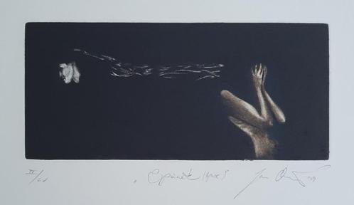 Exlibris /  Ex libris Jan Cernos, Sleeping apneu, Antiek en Kunst, Kunst | Etsen en Gravures, Verzenden