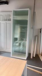Partij glaswanden en deuren, Doe-het-zelf en Verbouw, Glas en Ramen, Ophalen, 80 tot 120 cm, Overige typen, 160 cm of meer