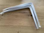 18 stuks Nieuwe Plank /schap dragers 35cm x 30cm wit, Minder dan 25 mm, Verzenden, Nieuw, Plank