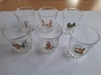 borrelglazen met dienstplicht afbeeldingen, Verzamelen, Ophalen, Zo goed als nieuw, Borrel- of Shotglas