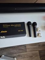 Alecto DX-740 Microfoons, Ophalen of Verzenden, Zo goed als nieuw, Zangmicrofoon