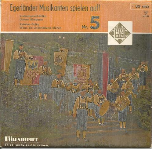 Egerländer Musikanten – Egerländer Musikanten Spielen Auf! -, Cd's en Dvd's, Vinyl | Wereldmuziek, Gebruikt, Europees, Ophalen of Verzenden