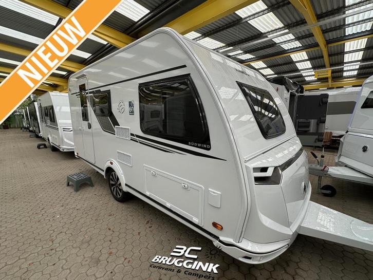 Knaus Sudwind 60 Years 420 QD, Caravans en Kamperen, Caravans, tot en met 4, Treinzit, Knaus, Dwarsbed, Overige typen, 5 tot 6 meter
