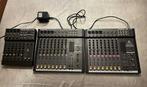 Te Koop 3x Behringer menpaneel, Ophalen of Verzenden, Gebruikt, 5 tot 10 kanalen, Microfooningang