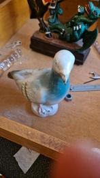 Porseleinen Duif Beeldje - Handbeschilderd, Antiek en Kunst, Ophalen