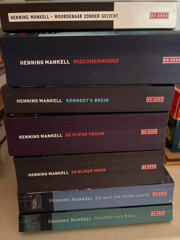 Henning Mankell boeken - Complete serie! beschikbaar voor biedingen