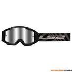 LS2 Charger Pro Goggle, Zwart, Motoren, Ophalen of Verzenden, Nieuw met kaartje
