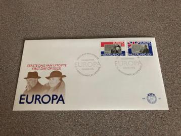 Eerstedagenvelop nr 187 Europa, onbeschreven. beschikbaar voor biedingen