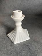 Delfts Wit Kandelaartje, Overige materialen, Gebruikt, Wit, Ophalen of Verzenden