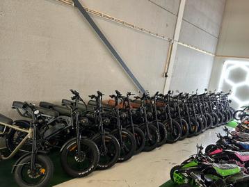 Showroom met nieuwe fatbikes vanaf €650 met bon en garantie beschikbaar voor biedingen