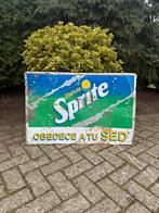 Oud Sprite reclamebord metaal vintage frisdrank bord, Reclamebord, ., Ophalen of Verzenden, Zo goed als nieuw