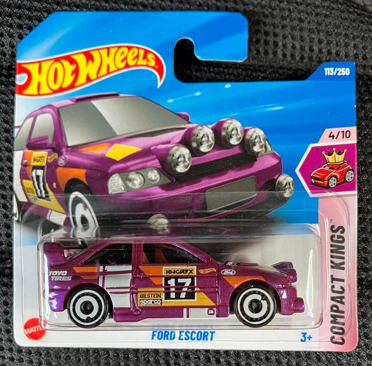 Hot Wheels Ford Escort Hotwheels, Hobby en Vrije tijd, Modelauto's | Overige schalen, Nieuw, Auto, Ophalen of Verzenden