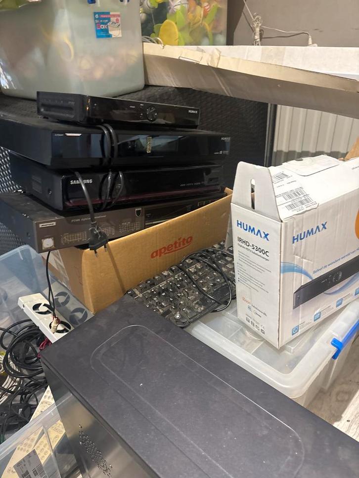 Diverse Apparaten: Computer, Decoders, Afstandsbedieningen, Audio, Tv en Foto, Decoders en Harddiskrecorders, Gebruikt, Decoder