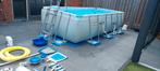 Bestway zwembad power steel, met professionele accesoires, Ophalen, Minder dan 80 cm, Zo goed als nieuw, 200 tot 400 cm