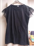 Zgan Zwart shirt zeeman maat 158/164, Kinderen en Baby's, Ophalen of Verzenden, Zo goed als nieuw, Shirt of Longsleeve