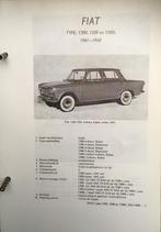 Fiat 1300 1500 1961-68. Olyslagers autotechnisch handb 84 bl, Ophalen of Verzenden