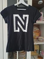 Nikkie t-shirt, Ophalen of Verzenden, Zo goed als nieuw, Zwart, Korte mouw