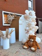 Balonnen decoratie en backdrop, Ophalen of Verzenden, Zo goed als nieuw, Geboorte of Huwelijk