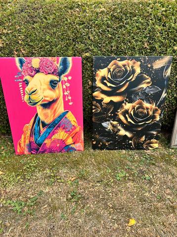 UITZOEKEN canvas schilderijen 80x60 / 60x80 cm beschikbaar voor biedingen