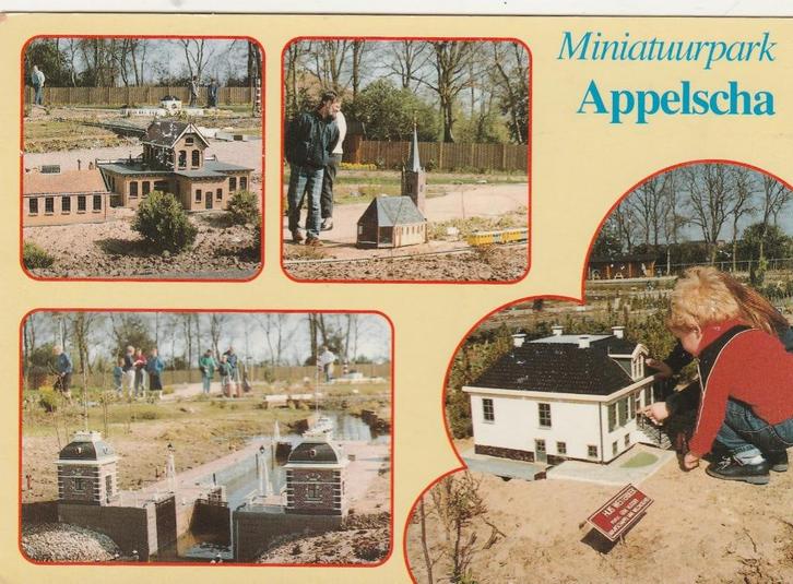 APPELSCHA Miniatuurpark, Verzamelen, Ansichtkaarten | Nederland, Gelopen, Friesland, 1980 tot heden, Verzenden