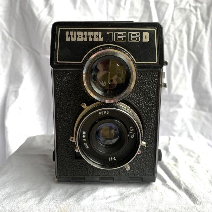 Lomo Lubitel 166B, Audio, Tv en Foto, Fotocamera's Analoog, Gebruikt, Compact, Overige Merken, Ophalen of Verzenden