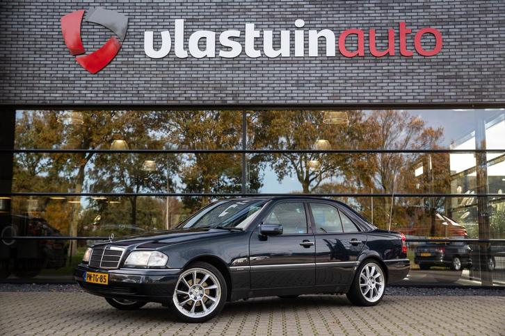 Mercedes-Benz C-Klasse 180 Elegance (bj 1996, automaat), Auto's, Oldtimers, Bedrijf, Te koop, ABS, Airbags, Airconditioning, Alarm