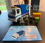 Playmobil Vuilniswagen 4129 - Compleet!, Ophalen of Verzenden, Zo goed als nieuw, Complete set