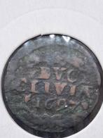 Zeldzame Duit Kleve 1697, Postzegels en Munten, Ophalen of Verzenden, Vóór koninkrijk, Overige waardes, Losse munt