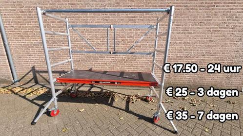 Altrex kamersteiger te huur va €17.50, Doe-het-zelf en Verbouw, Steigers, Nieuw, Rolsteiger of Kamersteiger, Ophalen
